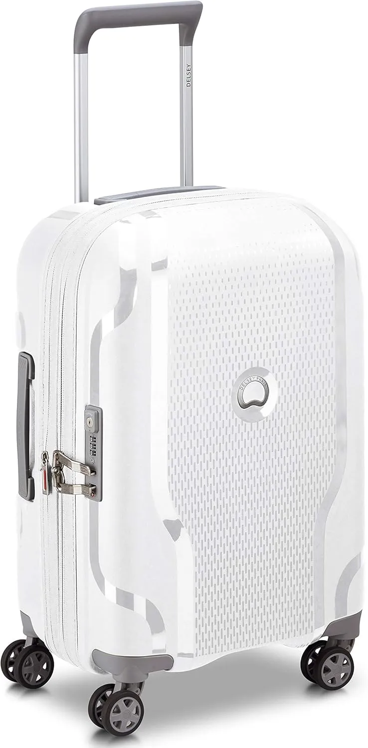 DELSEY PARIS Clavel Hardside Expandable Luggage with Spinner Wheels, White, 2-Piece Set (19/30)