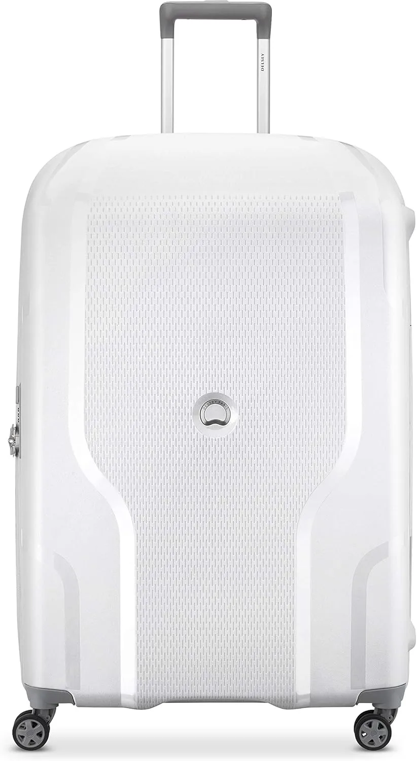 DELSEY PARIS Clavel Hardside Expandable Luggage with Spinner Wheels, White, 2-Piece Set (19/30)