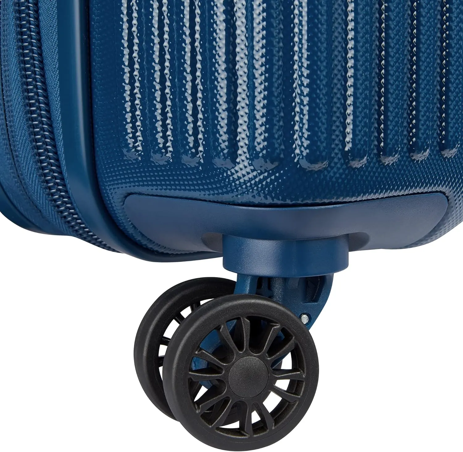 DELSEY PARIS Comete 3.0 Hardside Expandable Luggage with Spinner Wheels, Blue, 3-Piece Set (20/24/28)