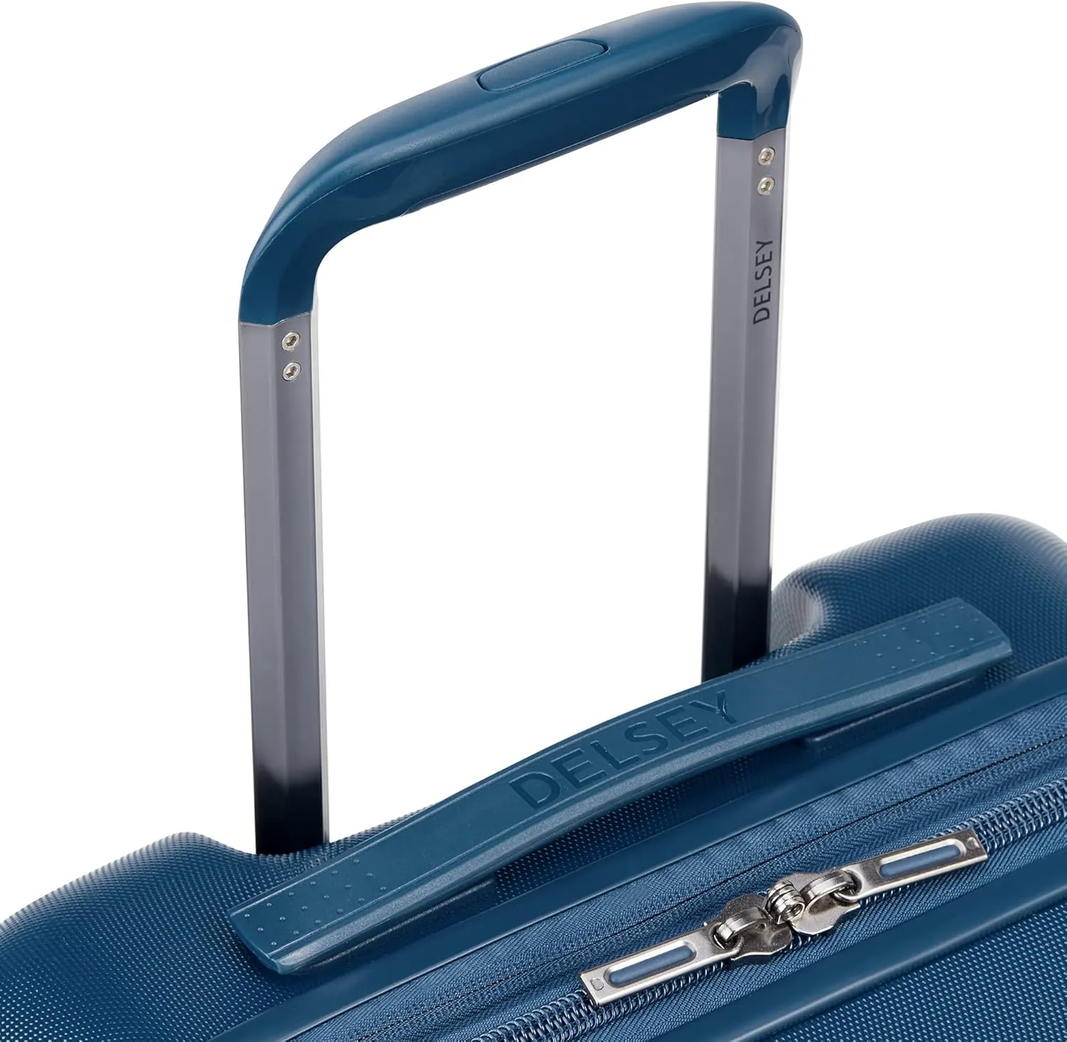 DELSEY PARIS Comete 3.0 Hardside Expandable Luggage with Spinner Wheels, Blue, 3-Piece Set (20/24/28)