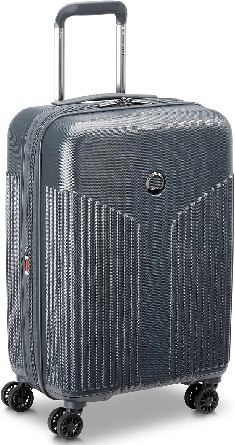 DELSEY PARIS Comete 3.0 Hardside Expandable Luggage with Spinner Wheels, Graphite, 3-Piece Set (20/24/28)
