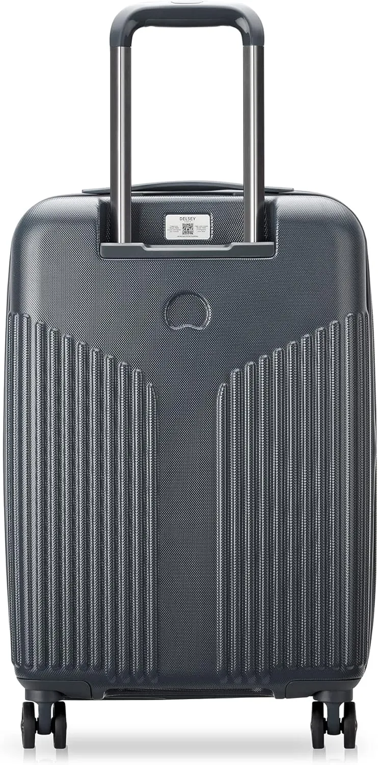 DELSEY PARIS Comete 3.0 Hardside Expandable Luggage with Spinner Wheels, Graphite, 3-Piece Set (20/24/28)