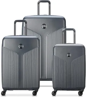DELSEY PARIS Comete 3.0 Hardside Expandable Luggage with Spinner Wheels, Graphite, 3-Piece Set (20/24/28)