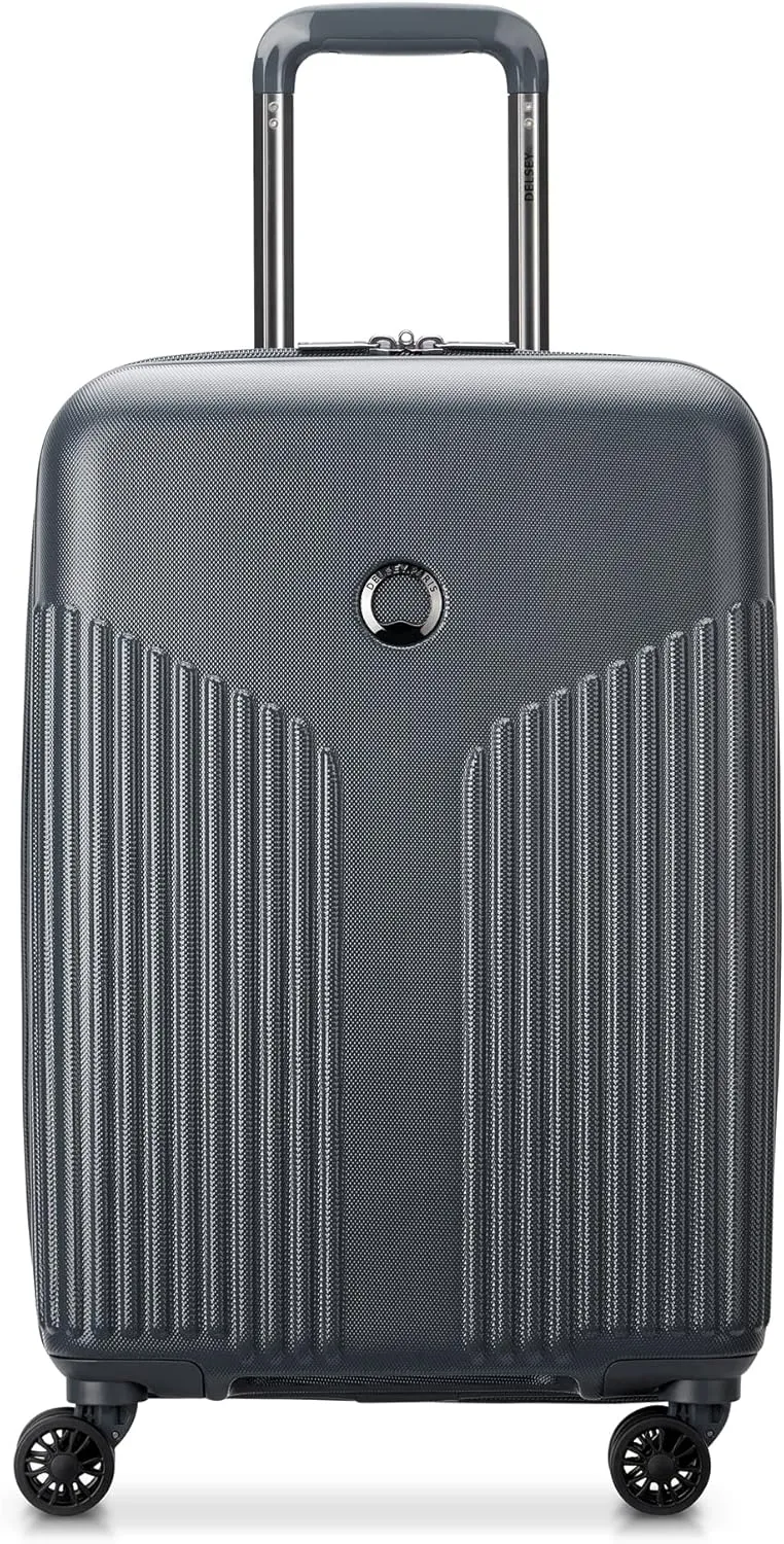 DELSEY PARIS Comete 3.0 Hardside Expandable Luggage with Spinner Wheels, Graphite, 3-Piece Set (20/24/28)