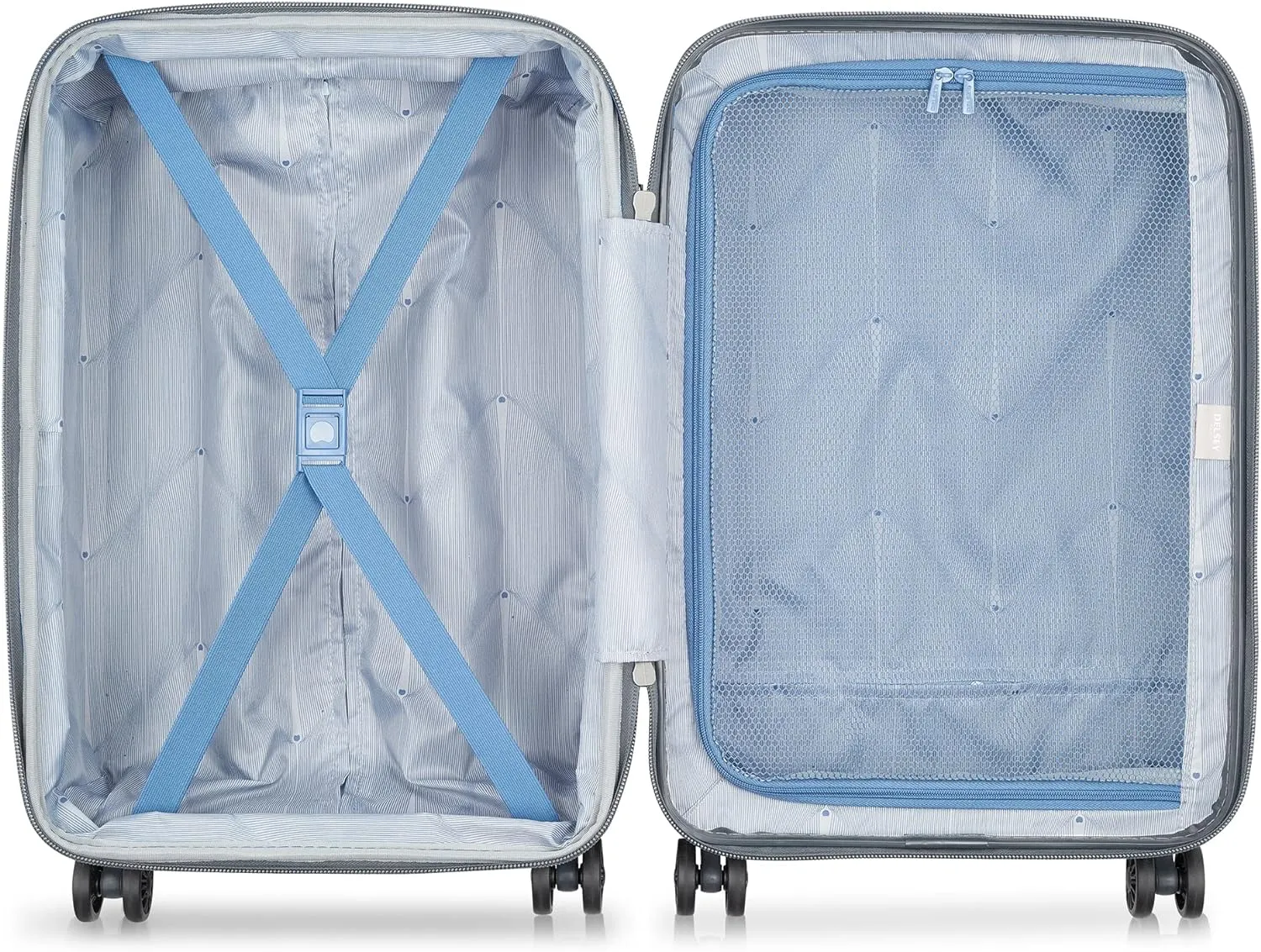 DELSEY PARIS Comete 3.0 Hardside Expandable Luggage with Spinner Wheels, Graphite, 3-Piece Set (20/24/28)