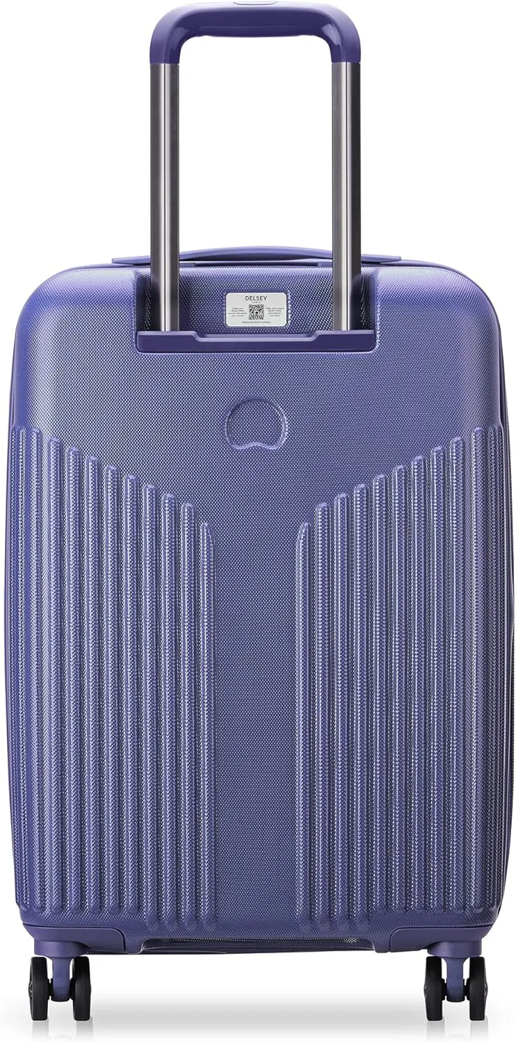 DELSEY PARIS Comete 3.0 Hardside Expandable Luggage with Spinner Wheels, Lavender, 3-Piece Set (20/24/28)