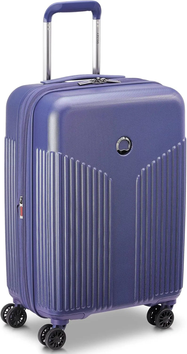 DELSEY PARIS Comete 3.0 Hardside Expandable Luggage with Spinner Wheels, Lavender, 3-Piece Set (20/24/28)