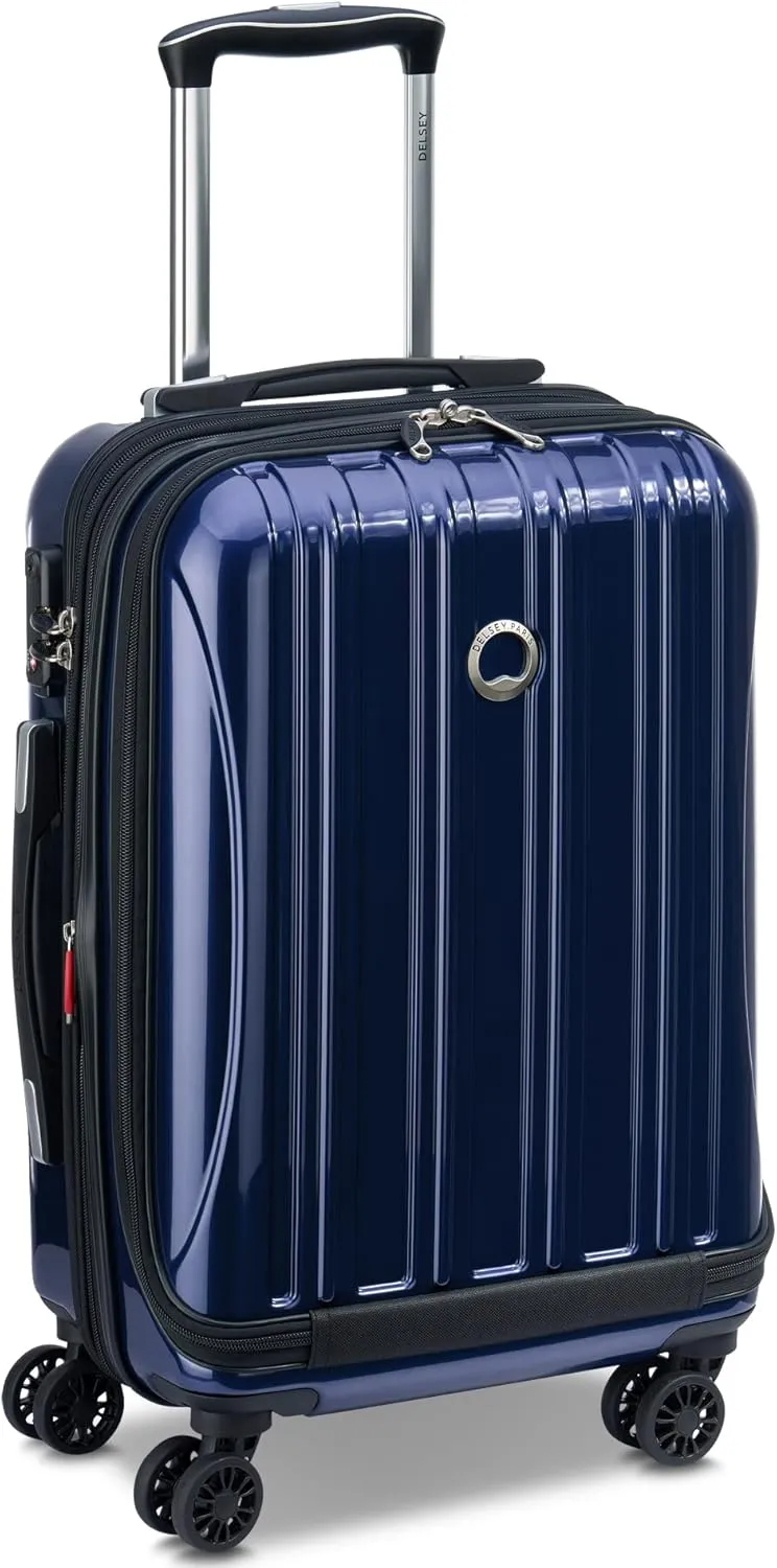 DELSEY PARIS Helium Aero Hardside Expandable Luggage with Spinner Wheels, Blue Cobalt, 2-Piece Set (19/25)