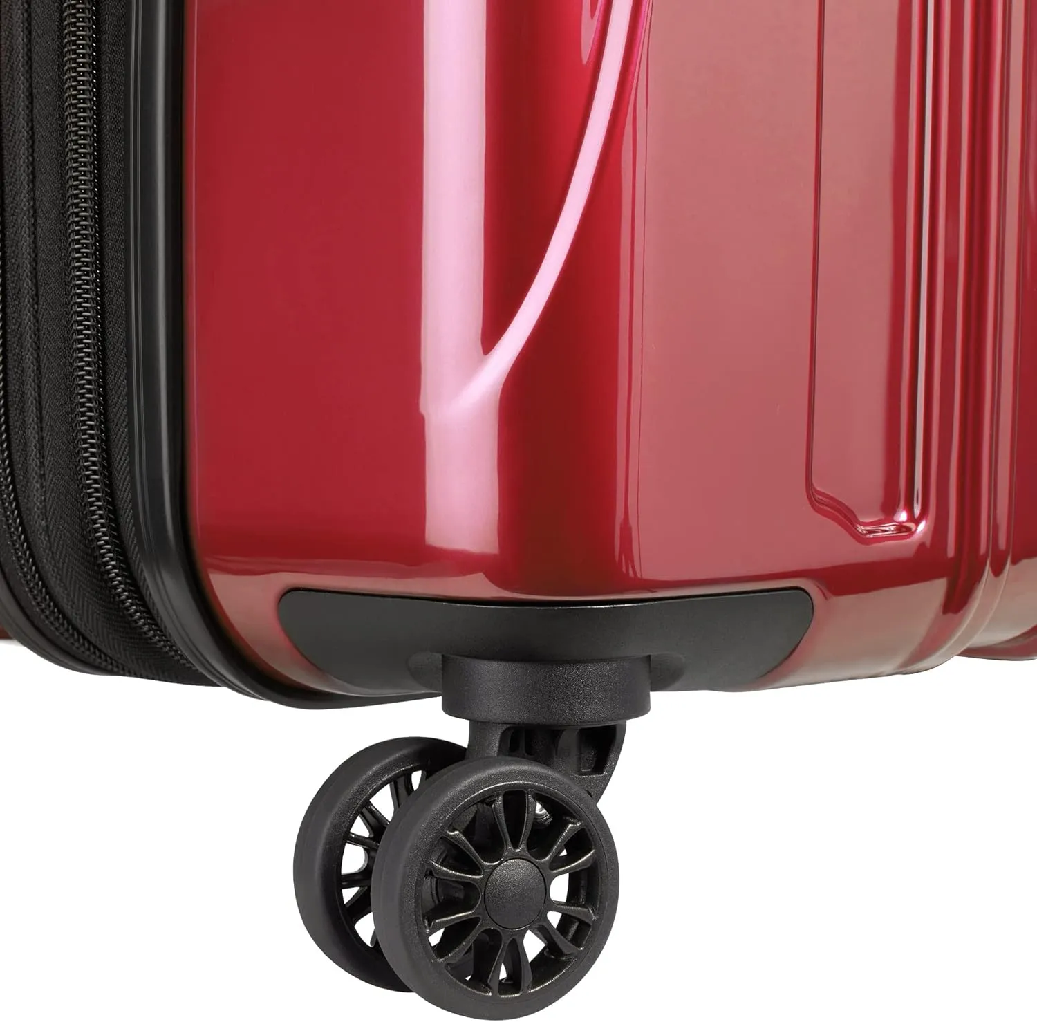 DELSEY PARIS Helium Aero Hardside Expandable Luggage with Spinner Wheels, Brick Red, 2-Piece Set (19/25)