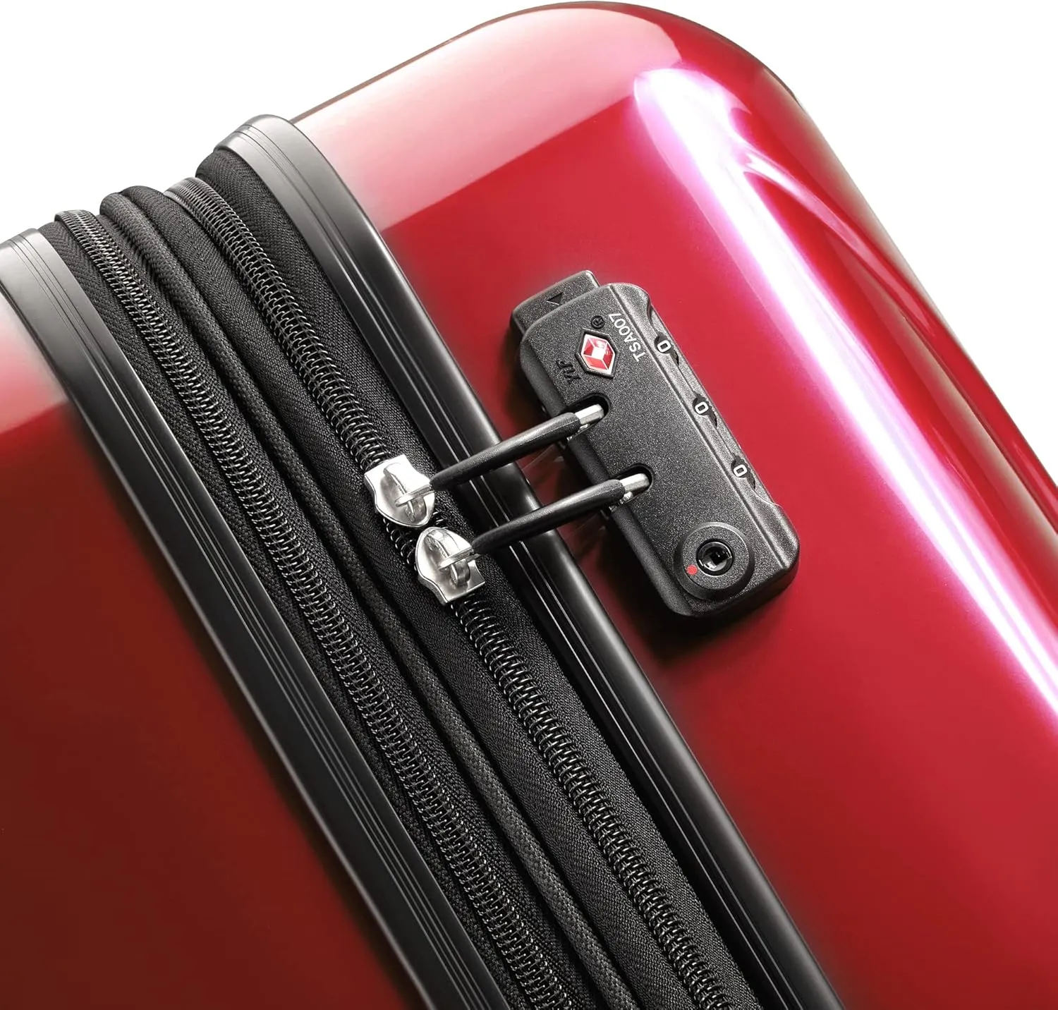 DELSEY PARIS Helium Aero Hardside Expandable Luggage with Spinner Wheels, Brick Red, 2-Piece Set (19/25)