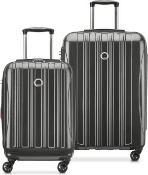 DELSEY PARIS Helium Aero Hardside Expandable Luggage with Spinner Wheels, Brushed Charcoal, 2-Piece Set (19/25)