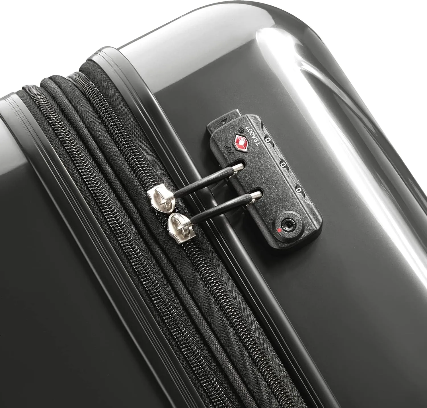 DELSEY PARIS Helium Aero Hardside Expandable Luggage with Spinner Wheels, Brushed Charcoal, 2-Piece Set (21/25)