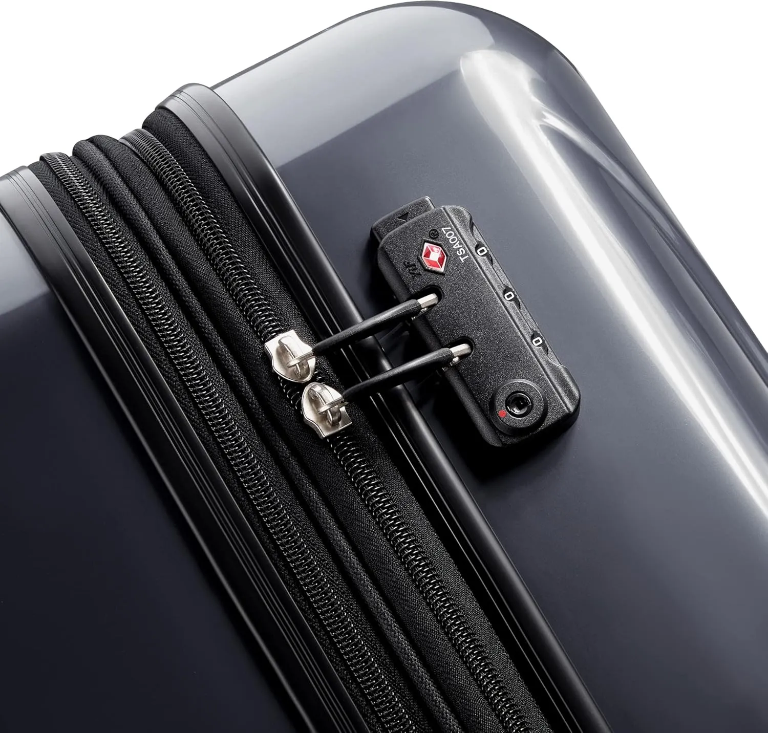 DELSEY PARIS Helium Aero Hardside Expandable Luggage with Spinner Wheels, Titanium, Carry-On 21 Inch
