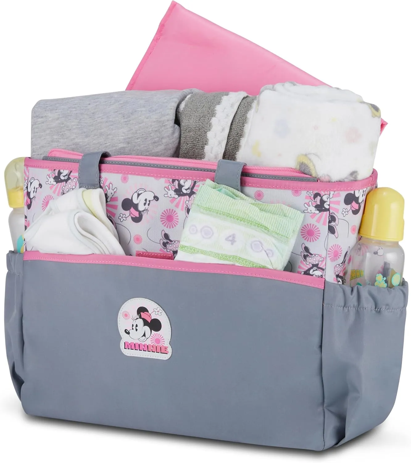 Disney Baby Multi-Functional Travel Tote Diaper Bag with Changing Pad