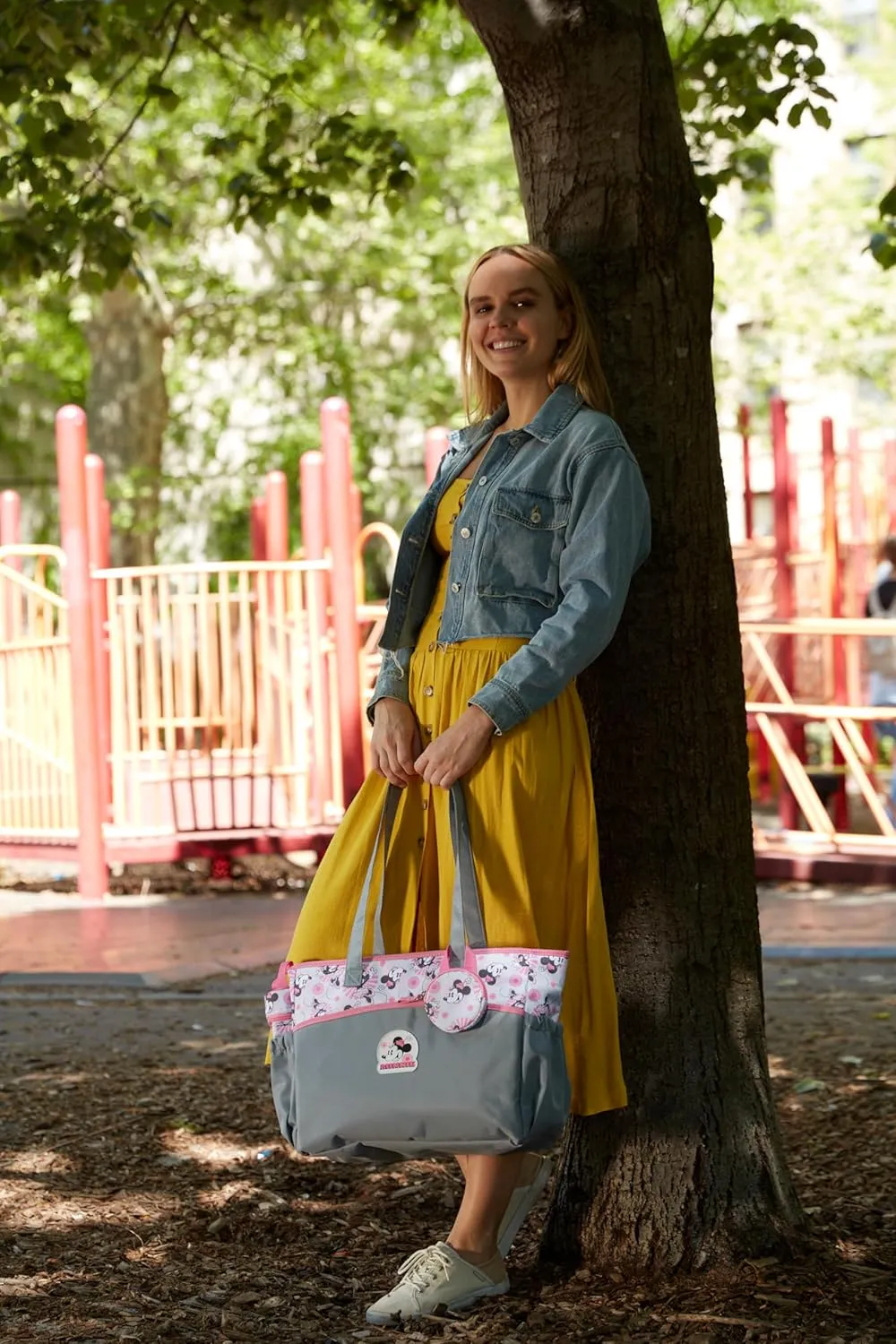 Disney Baby Multi-Functional Travel Tote Diaper Bag with Changing Pad