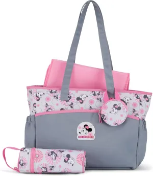 Disney Baby Multi-Functional Travel Tote Diaper Bag with Changing Pad