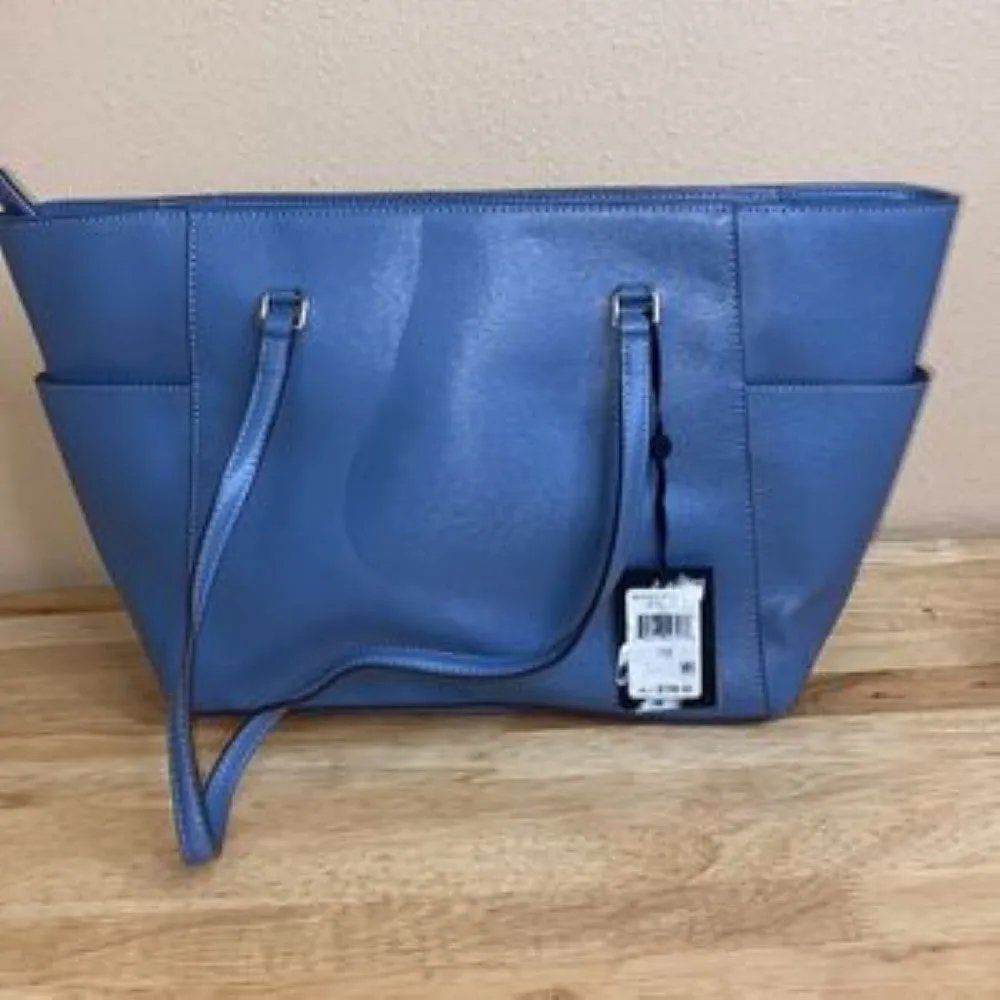 Dkny Bryant Pocket Tote-Blue