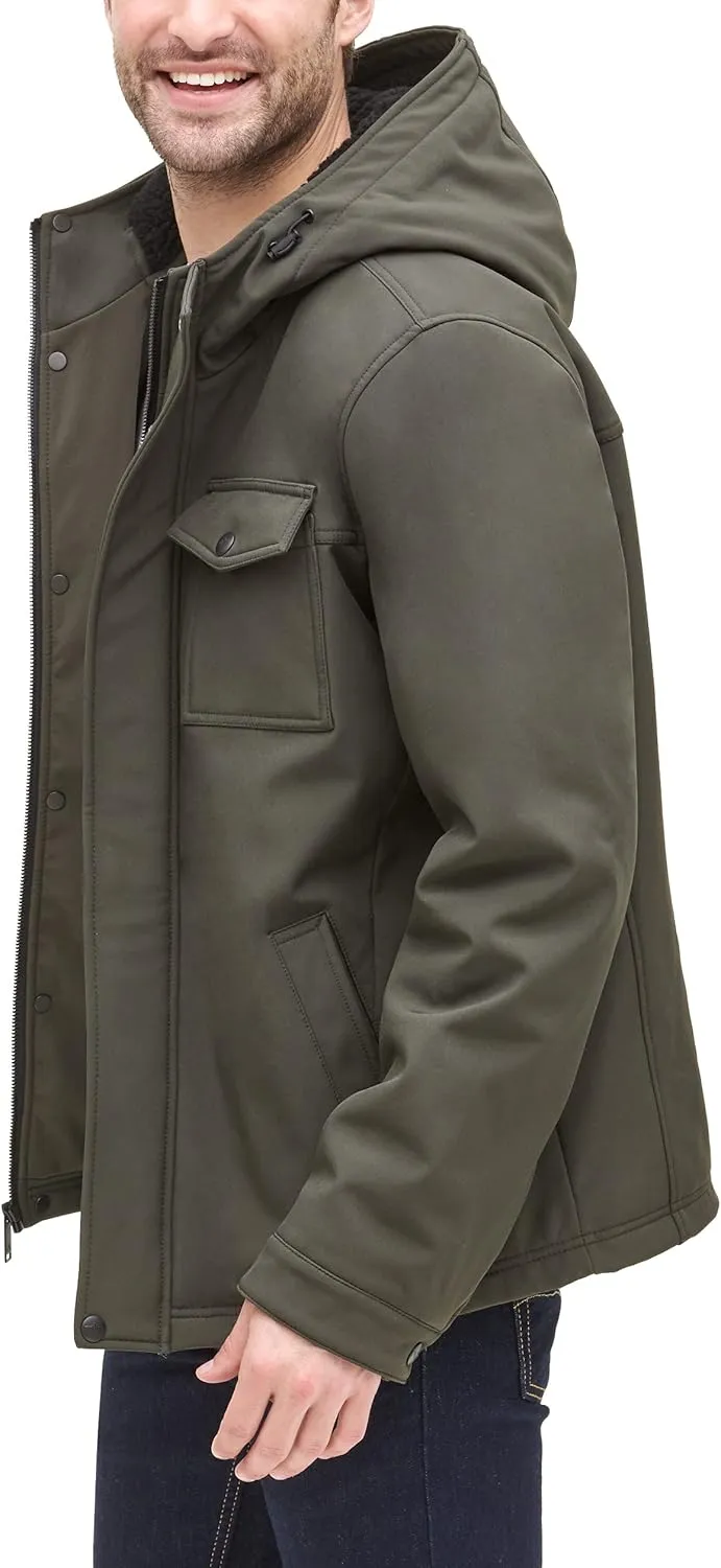 Dockers Men's Arctic Cloth Sherpa Storm Jacket