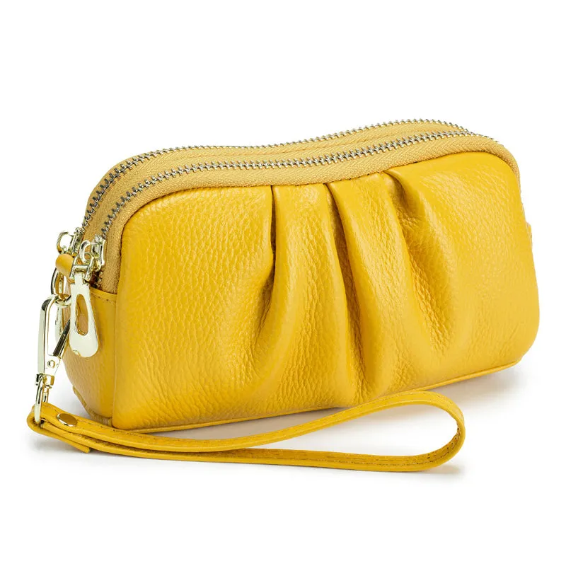 Double zip mobile phone case
