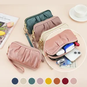Double zip mobile phone case