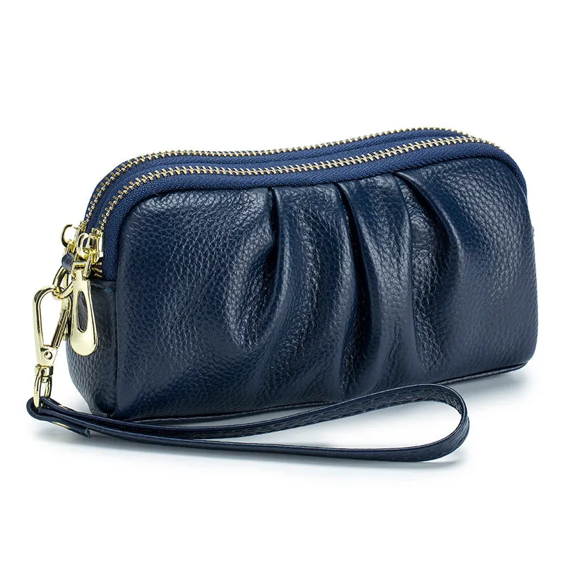 Double zip mobile phone case