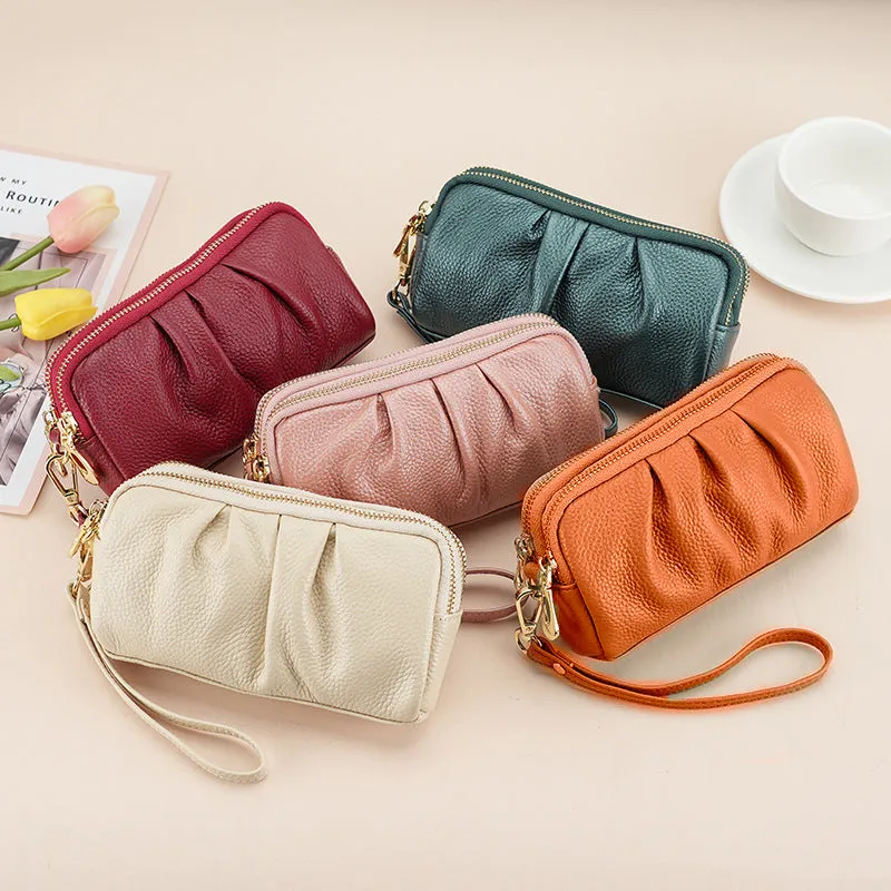 Double zip mobile phone case