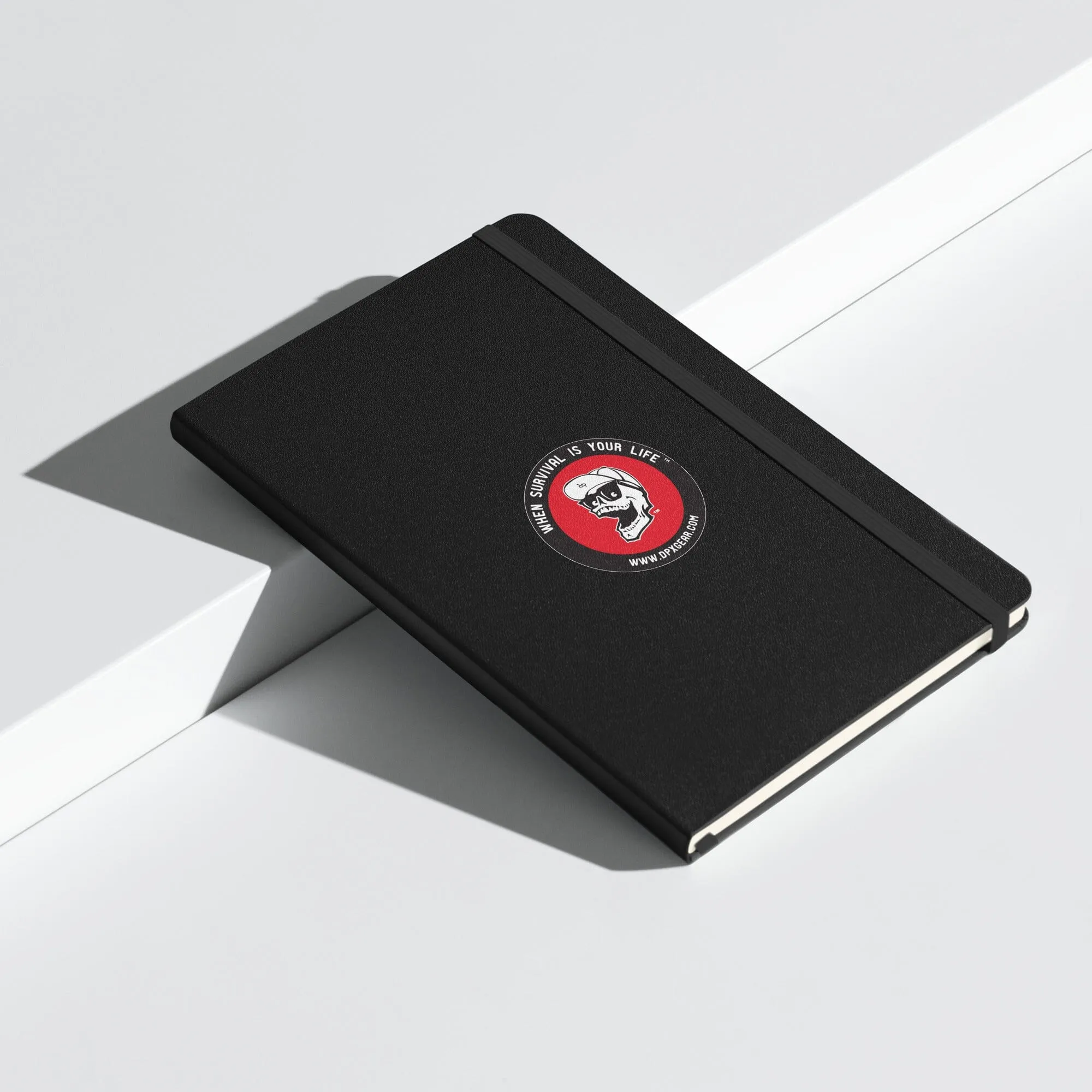 DPx Gear Slogan Patch Hardcover bound notebook