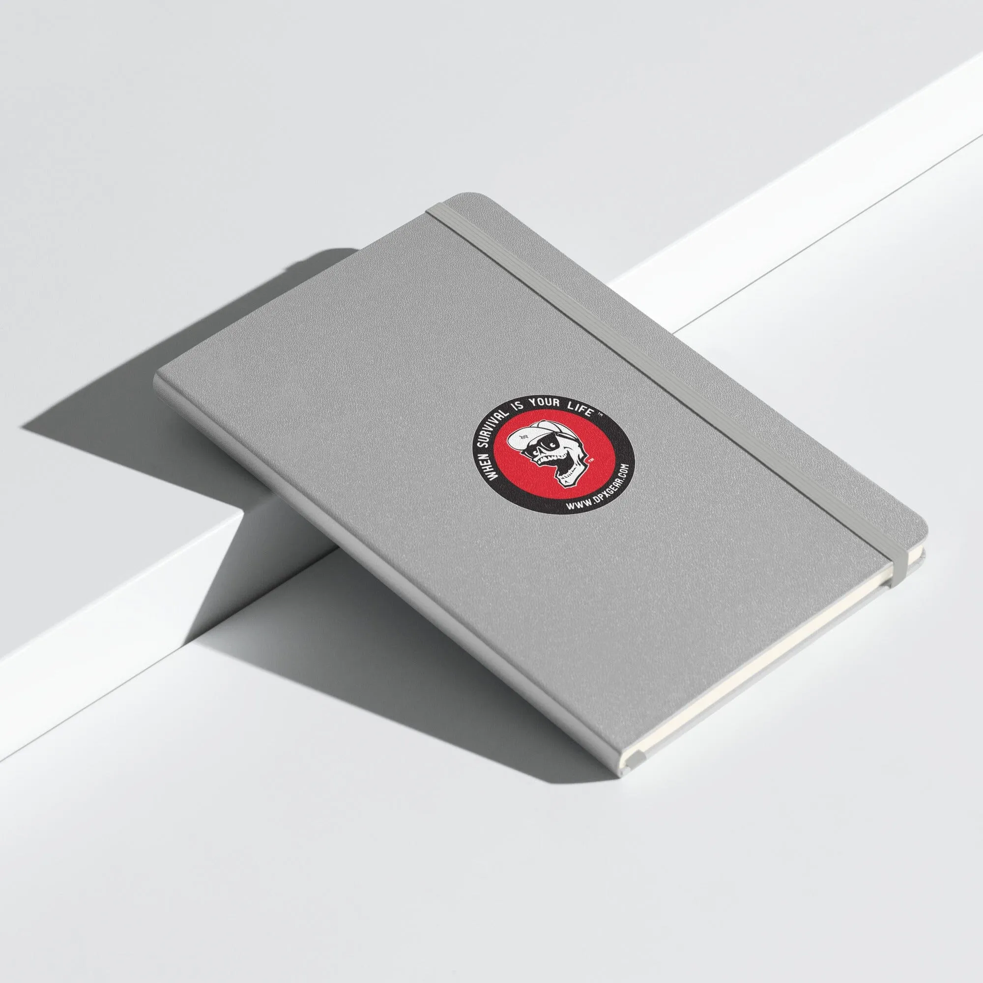 DPx Gear Slogan Patch Hardcover bound notebook