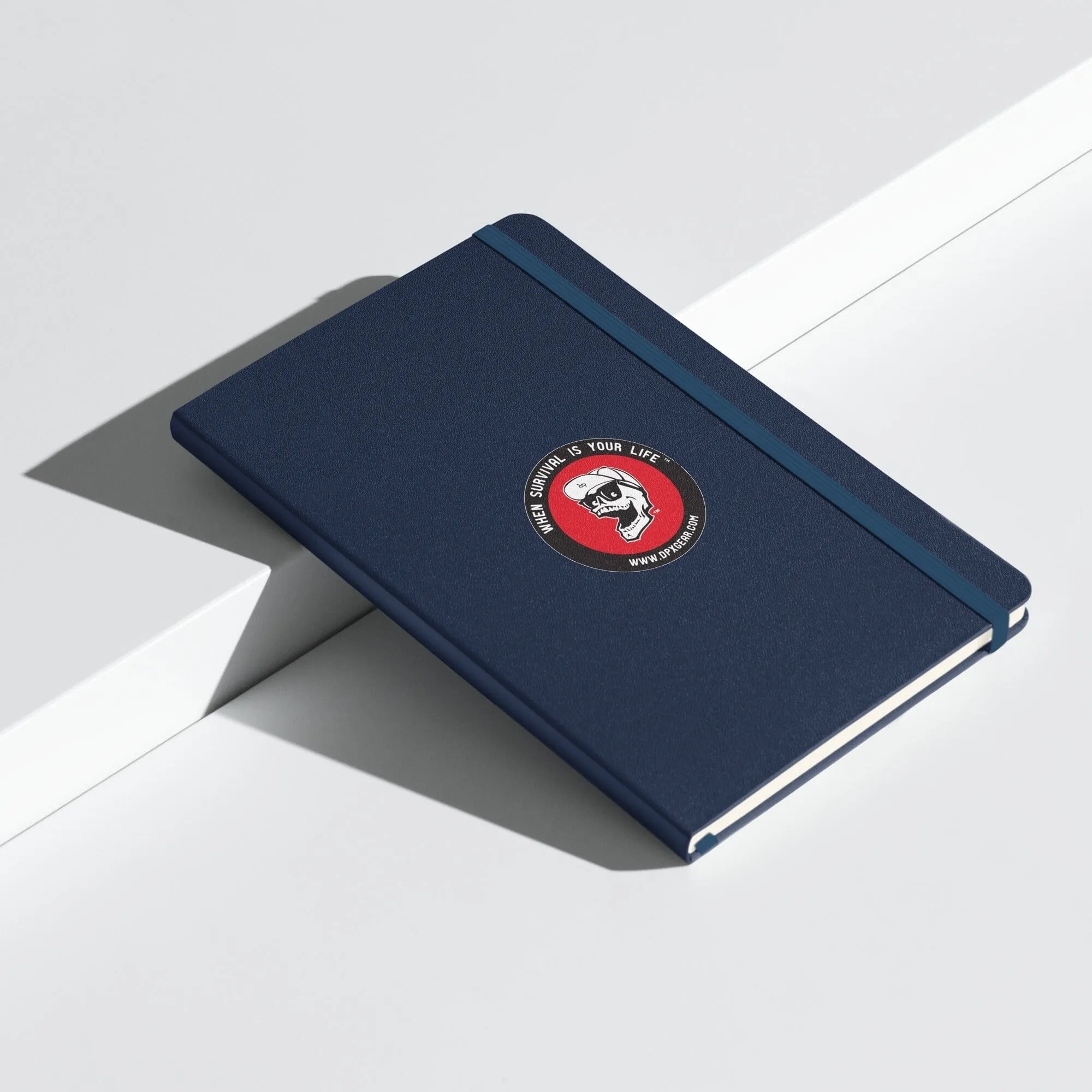 DPx Gear Slogan Patch Hardcover bound notebook