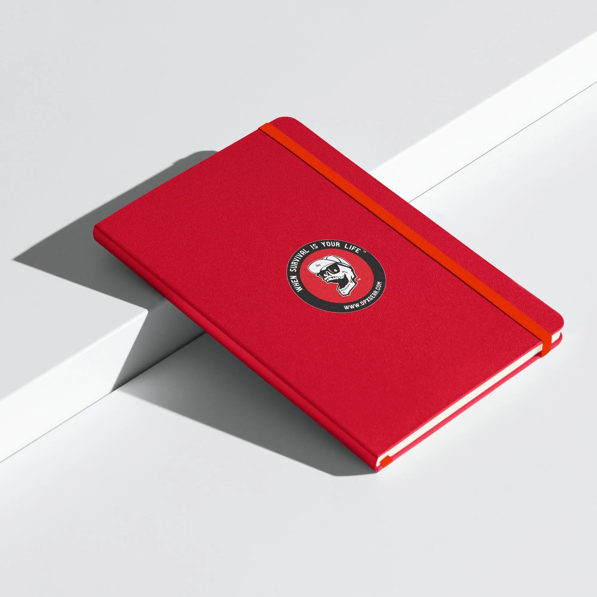 DPx Gear Slogan Patch Hardcover bound notebook