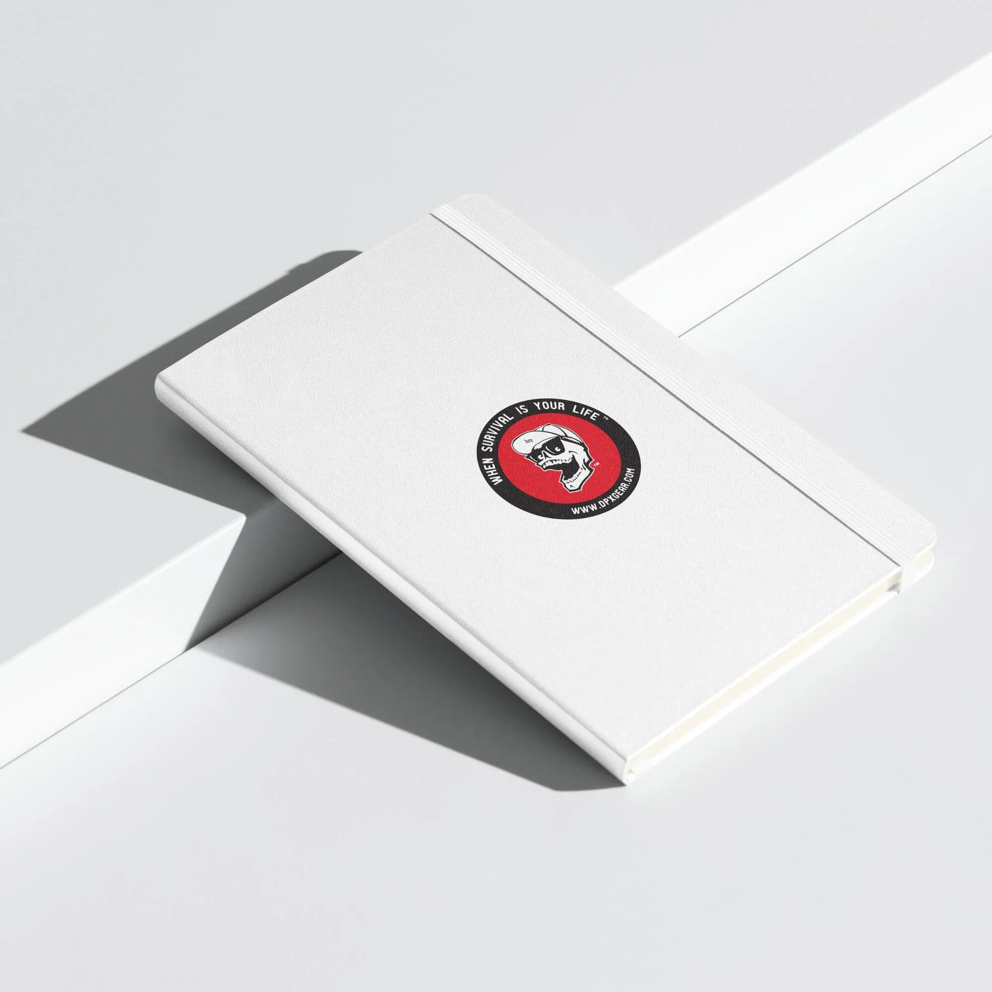 DPx Gear Slogan Patch Hardcover bound notebook