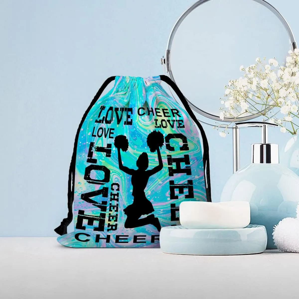 Drawstring Grip Bags For Womens Water Resistant Drawstring Bag Gym Storage Pouch For Sports Party Favors