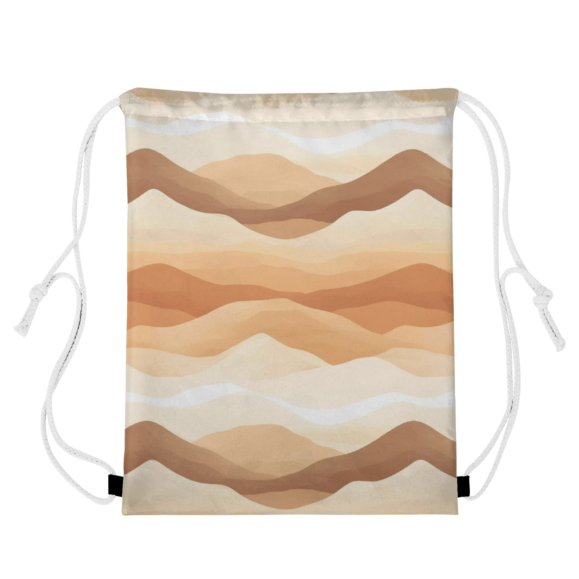 Drifting Deserts Drawstring Bag