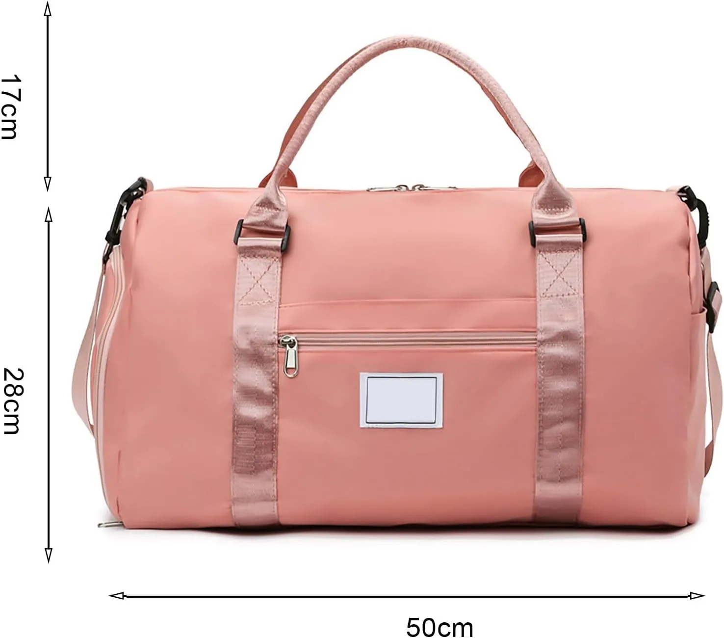 Duffle Bag with Wet/dry Compartment Waterproof Travel Shoe Large Capacity Dry Wet Separation Outdoor Weekender Overnight Gym Workout Luggage Suitcase Purple