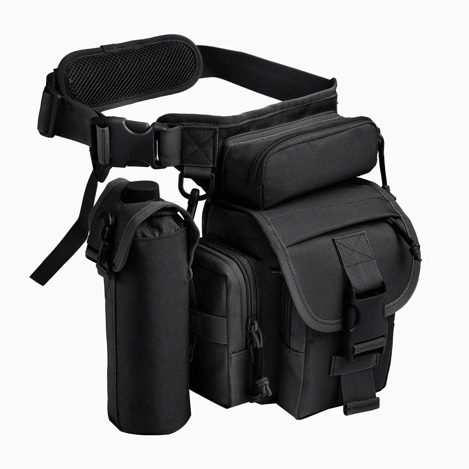 Durable Drop Leg Pouch Bag for Cycling, Hiking, and Tactical Use, Resistant to Water