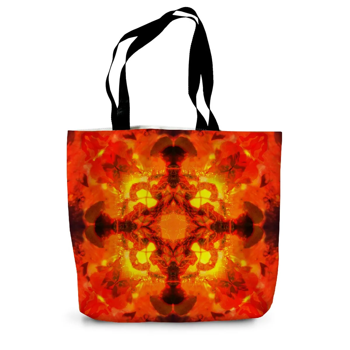 Elemental Functional Bag Fire Don't miss it Mandala Canvas Tote