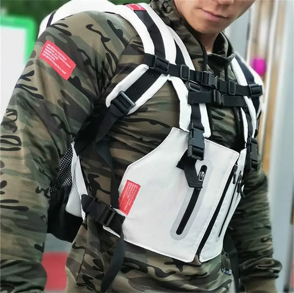 Ergonomic Running Backpack Vest Designed for 6.1" Cell Phone Compatibility