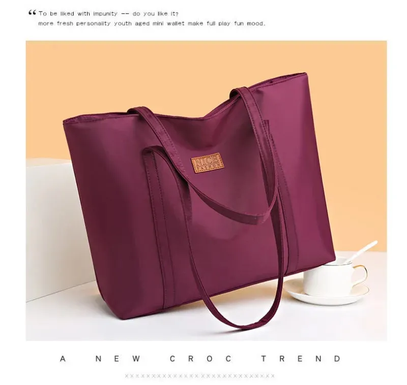 Everyday Tote Bag – Water-Resistant Handbag