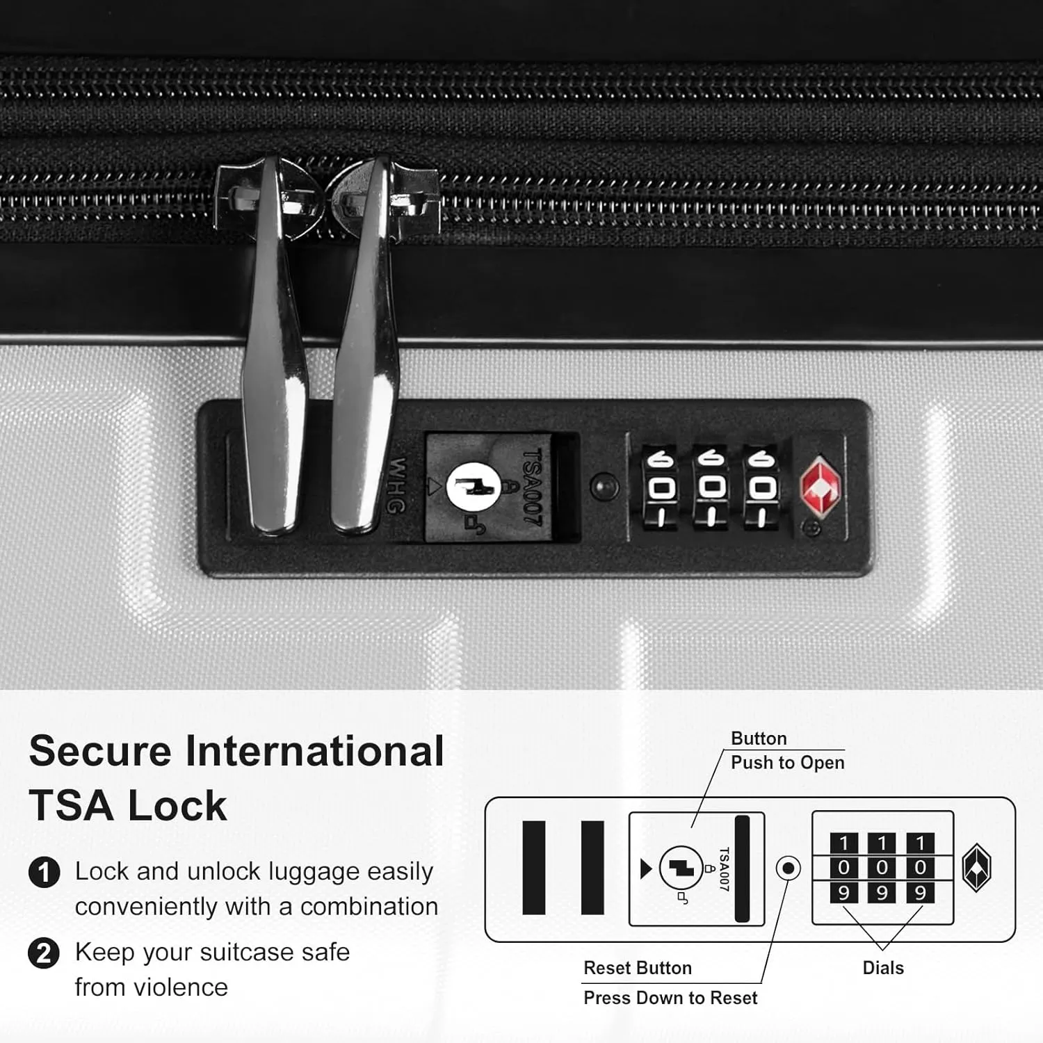 Expandable Carry on Luggage 22x14x9 Airline Approved, ABS PC HardShell Small Suitcase with Wheels, Waterproof Durable Carry on Suitcase with TSA Lock for Travel Business - Silver Gray, 20In