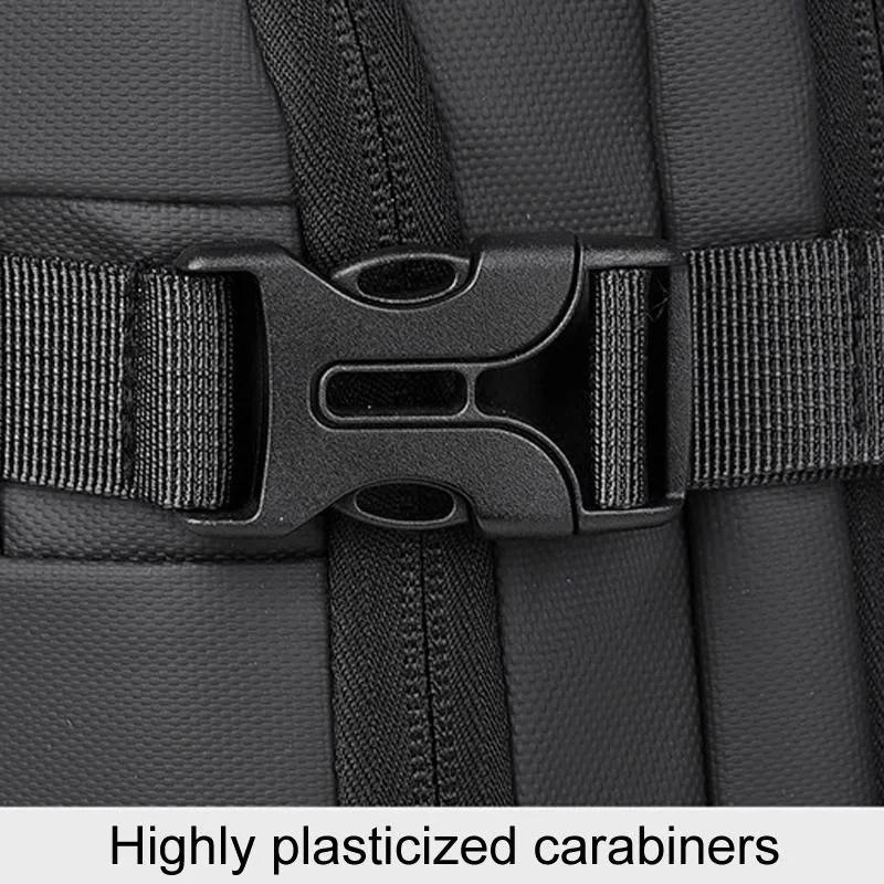 Expandable Double Shoulder Backpack For Business Or Casual Use