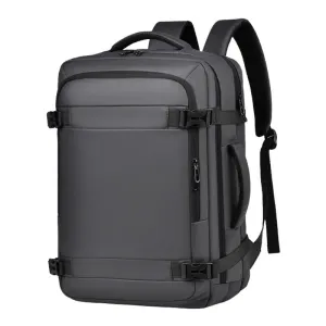 Expandable Double Shoulder Backpack For Business Or Casual Use
