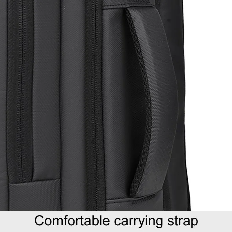 Expandable Double Shoulder Backpack For Business Or Casual Use