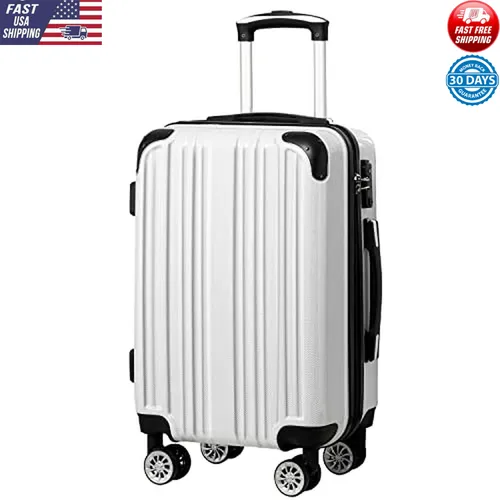 Expandable Hard Shell Travel Luggage with TSA Lock
