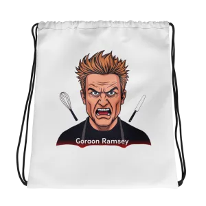 Expressive Chef Drawstring Bag