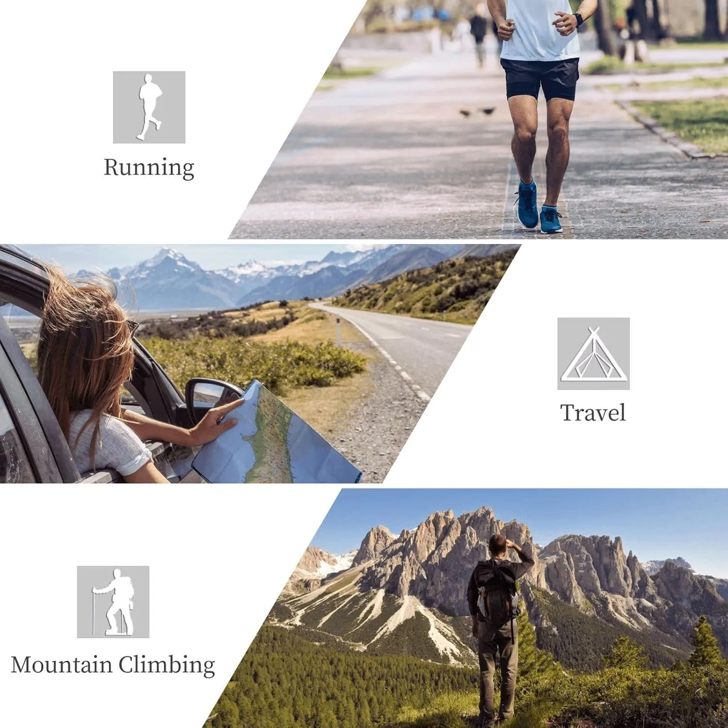 Fanny Packs For Women Men Waist Bag Waterproof Sport Belt Bag Skyscraper Buildings Fashion Waist Pack Adjustable Crossbody Bags Zipper Bum Bag For Running Hiking Travel