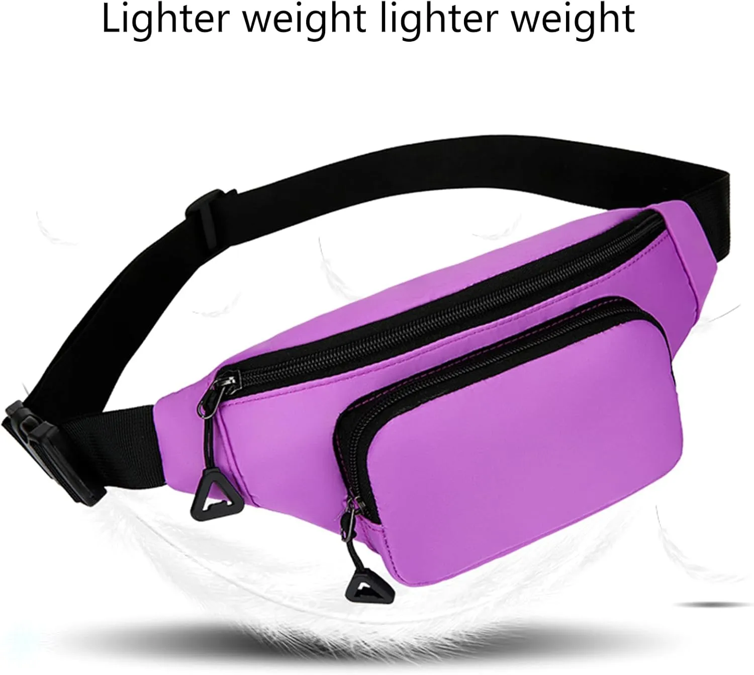 Fashion Chest Bag Women Man Crossbody Bag Practical Belt Bag Waist Pack Waist Bag for Traveling Cycling Fitness, Yellow Color
