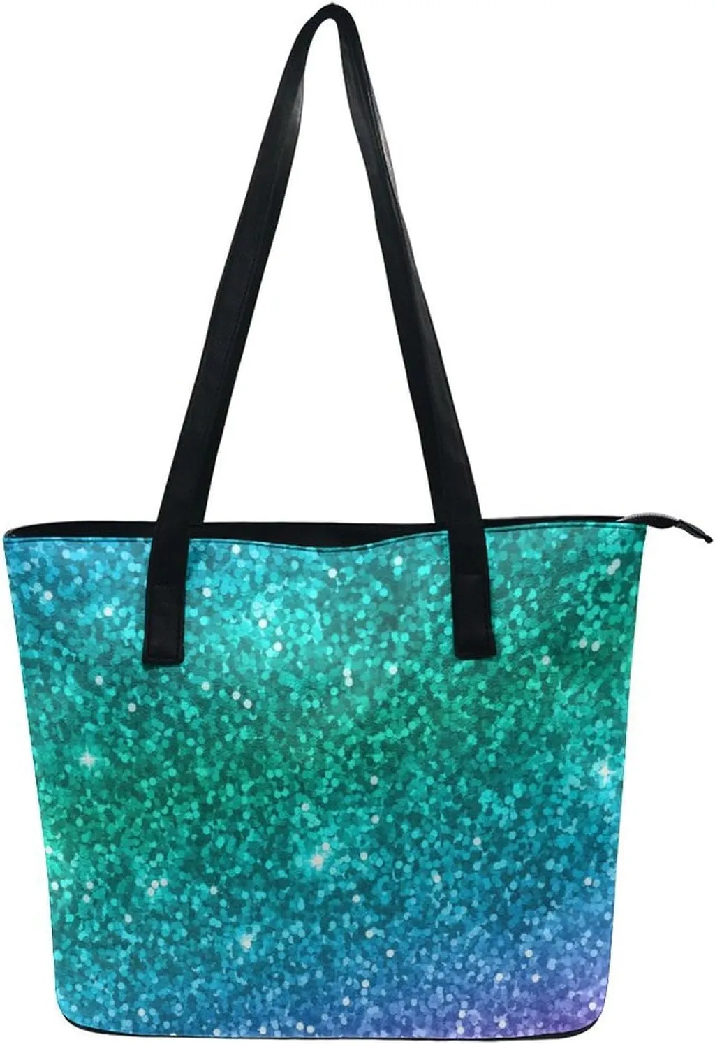 Fashion Large Capacity Satchel Tote Bag Casual Shoulder Bag Soft Leather Purse