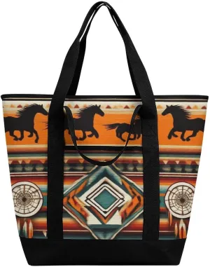 Fashionable Large Thermal Tote Bag Insulated Work/Commute Bag For Women & Men