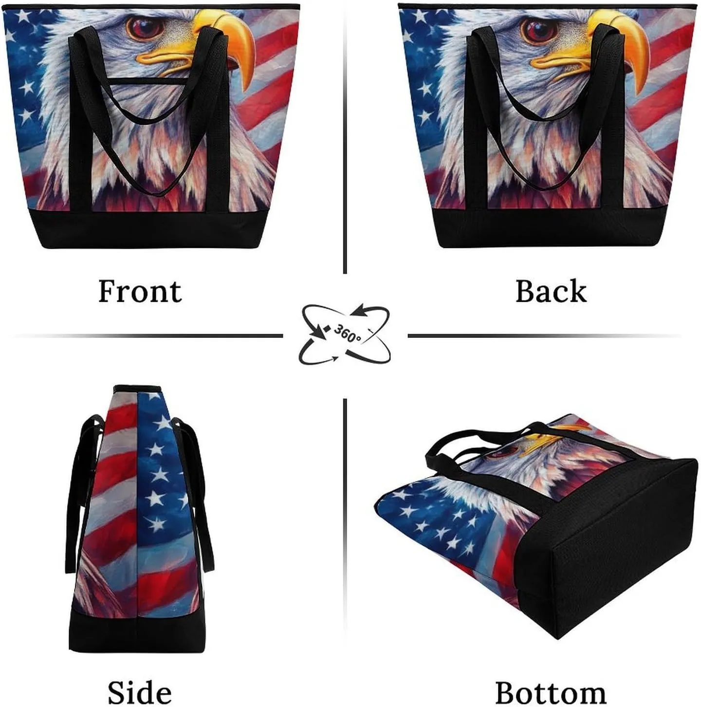 Fashionable Large Thermal Tote Bag Insulated Work/Commute Bag For Women & Men