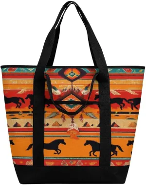 Fashionable Large Thermal Tote Bag Insulated Work/Commute Bag For Women & Men